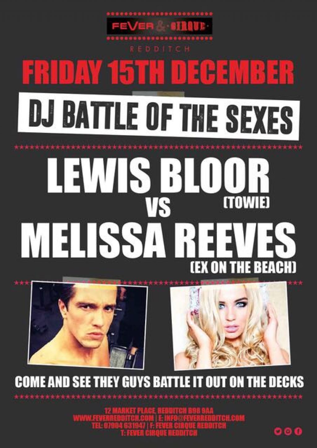 Battle of the Sexes at Fever, Redditch
